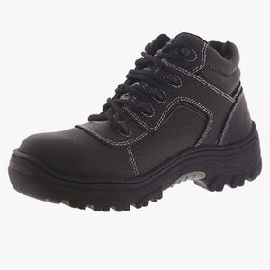 Skechers Black Ankle Work Boots Size 8